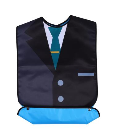 Adult Laz Waterproof Libbar Suit Form Adults Washable Washable Libbar Older Men Adults Reusable Seniors Liber Libbar Older Pulp Dining Protection Assorted Color 1 84x45x0.1cm