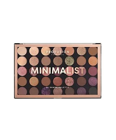 Profusion Cosmetics Minimalist 35 Shade Eyeshadow Palette Multicolour