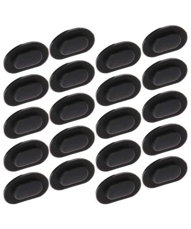 Coheali 40st myopia frame nose pads glasses silicone-nose pads no nose pads mini-nose pads self-nose pad made of rubber soft foam nose pads clogged nose Eva short-sighted