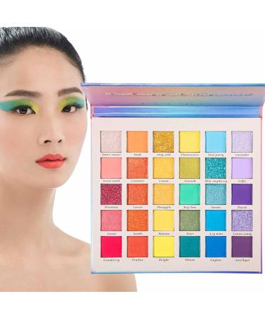 30 Colors Eyeshadow Makeup Palette High Pigmented Shimmer Matte Smooth Blendable Long Lasting Eyes Shadow Make Up Pallet Set Shzons