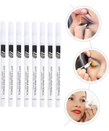UKCOCO Crayon Eye-liner Blanc Bois 24 Pi ces Compact Pour Maquillage Yeux Filles Usage Voyage Maison - Buy Online on GoSupps.com