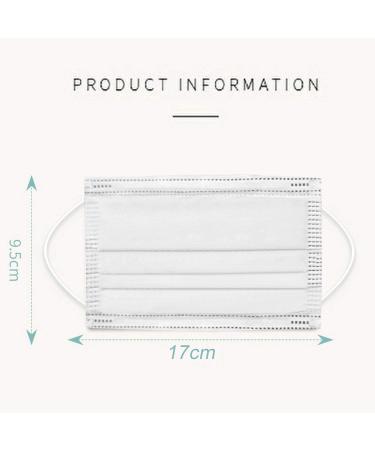 Buy Lulupi 50-Piece One-Way Oral Protection - Printed 3-Layer Dandelion Neckerchief for Mouth & Nose | International Shipping Available - Buy Online on GoSupps.com