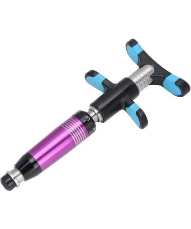 Manual Spine Correction Gun - Handheld Chiropractic Adjustment Tool | Stainless Steel Vertebral Setting Device for Pain Relief (Violet) - Buy Online on GoSupps.com