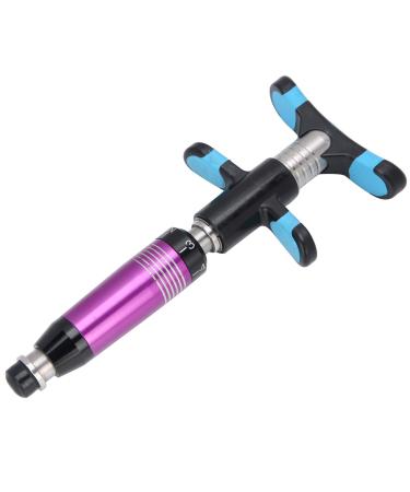 Chiciris chiropractic adjustment tool heat-resistant 6 steps stainless steel 304 rustproof bone correction handleed manual spine adjuster for the spine (violet)