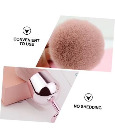 Angoily Blush Brush - Travel-Friendly Makeup Brush & Highlighter | Cosmetic Brush with Alien Pink Handle - Buy Online on GoSupps.com