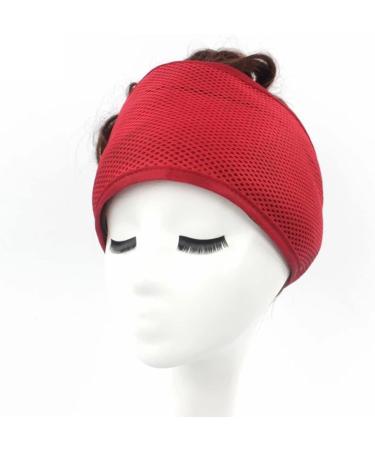 Sleeping Hair Wrap Mesh Hair Wraps for Women Spa Headband for Washing Face Makeup Hair Net for Women BK - Buy Online on GoSupps.com