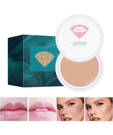 Matte concealer makeup | Skin-correcting cream Full-coverage moisturizing and waterproof concealer for women perfect for blemishes dark circles weddings and dates - Buy Online on GoSupps.com