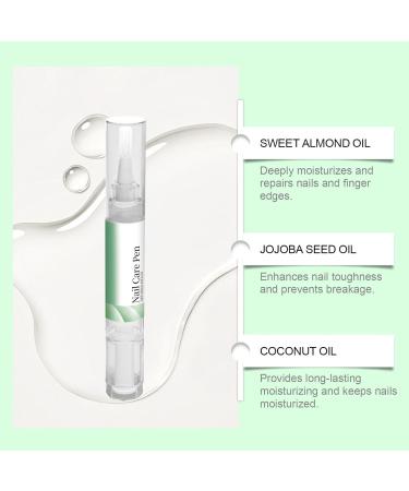 Health Routine Nail Care - Cuticle Oil For Nail Care Cosmetic Care For Well-groomed Fingernails & Toenails Natural Ingredients Nail Oil For Cuticle Care Prevent Dry Cracking And Hangnails - Buy Online on GoSupps.com