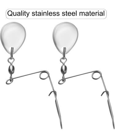 40-Piece Fishing Spinner Blades Set - Silver Fishing Lures Accessories - Buy Online on GoSupps.com