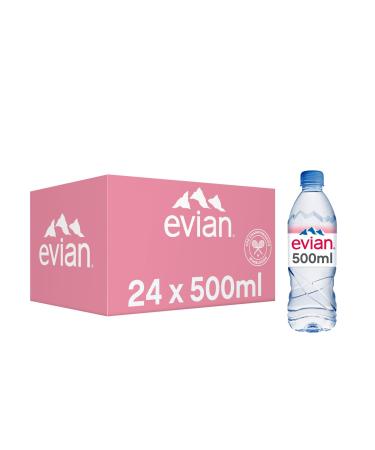 Evian Still Water - Taille du pack 24x500ml Non aromatis . 500 ml (Lot de 24)