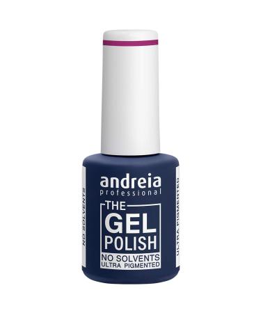 Andreia Professional Gel Nail Polish solvent-free and odor-free color G44 field pink red and nude