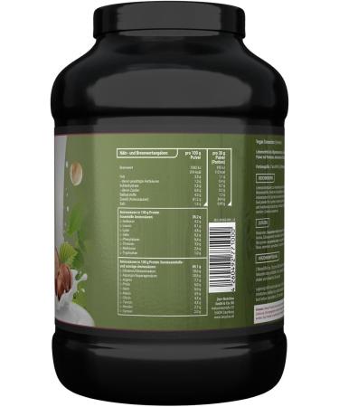 ZEC+ Nutrition Ladies Vegan Protein Powder - Hazelnut 1000g | Vegan Protein Shake for Women | Rice & Soy Protein | Made in Germany - Buy Online on GoSupps.com