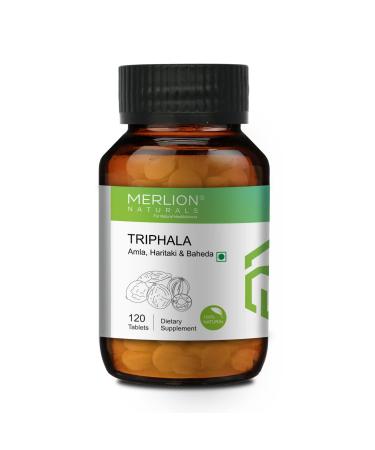 MERLION NATURALS Triphala Tablets 500mg (120 Tablets)
