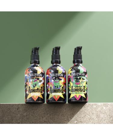 Bullfrog - Baume Barbe Agnostico Multifonction dition Limit e Artist 100ml - Nourrit et Hydrate la Barbe - Prot ge contre les Irritations - Parfum aux Notes d Anis de Cuir de Tabac et de Bay Rum - Buy Online on GoSupps.com