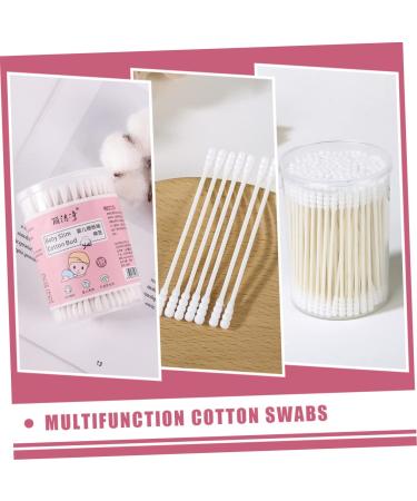 Organic Cotton Baby Swabs - Beavorty 2 Boxes - 7.3X0.4X0.4CM - White - Household Cleaning Tool for Baby and Home - Buy Online on GoSupps.com