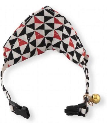 Necoichi Ninja Cat Bandana Collar - Black | Stylish and Adjustable for Your Feline Friend - Buy Online on GoSupps.com