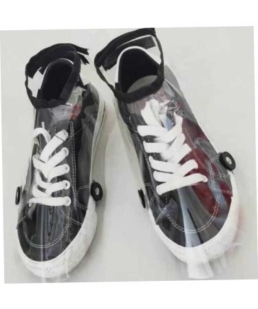 Healeved 1 Pair Barber Shoes Cape Shoes Cloth Barber Shoes Protector Hair Stylist Shoes Cover Barber Shoes Cloak Haircut Shoes Cloak Haircut Shoes Cover Haircut Shoes Protector 34x15cm - Buy Online on GoSupps.com