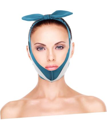 Beatifufu Face Shaping Bandage Facial Slimming Double Chin Reducer Type Face Lifting Type Double Chin Lifting Face- Lifting Bandage Firming Facial Belt Women Type Fabric - Buy Online on GoSupps.com