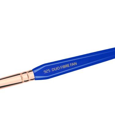 Bdellium Tools Professional Makeup Brush - Golden Triangle 925 Duo Fibre Fan | Vegan Soft Synthetic Fibers | Lightweight Application & Highlighting (Blue 1pc - Buy Online on GoSupps.com
