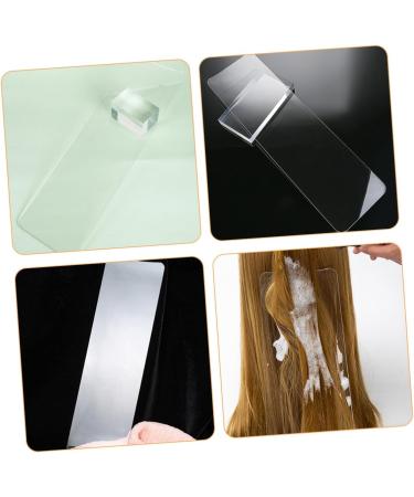 GALPADA 3 pi ces Planche Coloration Coiffure Transparent Accessoire Teinture Cheveux Semi-permanente Paddle Surlignage Portable pour Usage Domestique et Salon - Buy Online on GoSupps.com