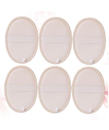 DOITOOL 6pcs Exfoliating Loofah Sponge Pads Set - Bath Shower Cleaning Scrubber & Wash Towel for Soft Skin - Buy Online on GoSupps.com