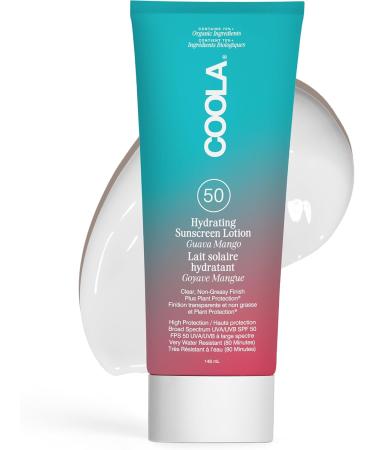  COOLA COOLA Hydrating Sunscreen Body Lotion with Sunscreen SPF 50 Mango Guava 148ml - Buy Online on GoSupps.com