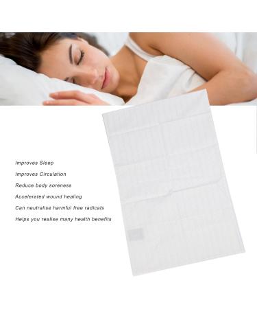 Earth Pillow Cover with Silver Fiber Enhances Sleep Reduces Stress for All Ages | Ideal for Pregnant Women & Babies | International Shipping - Buy Online on GoSupps.com