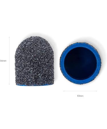 Aba Group Sanding Caps for Pedicure Solid Heavy Duty Pedicure Pads Sandpaper Sanding Cap for Carrier Waterproof Single Use Made in EU Set of 10 10 mm/120 - Buy Online on GoSupps.com