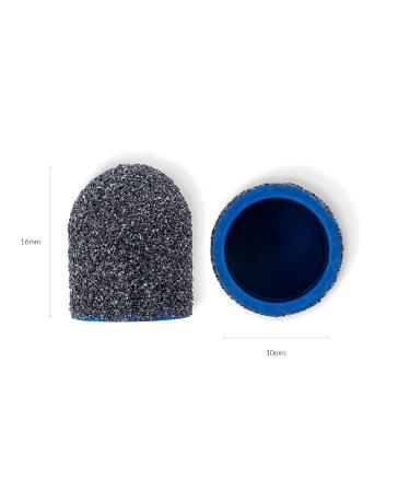 Aba Group Sanding Caps for Pedicure Firm Heavy Duty Pedicure Pads Sandpaper Sanding Cap for the Wearer Waterproof for Single Use Set of 10 Pieces Made in EU (10 mm/80) - Buy Online on GoSupps.com