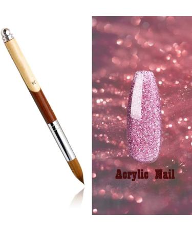 Aiwjeakh Nail Art Gel Brush Gel Manicure Brush with Wood Handle Nail Brush 20 - Buy Online on GoSupps.com