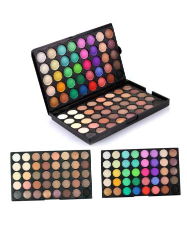 Beavorty 3pcs 80 Color Matte Eyeshadow Palette - Premium Eyeshadow Powder for Stunning Makeup Looks - International Shipping Available - Buy Online on GoSupps.com