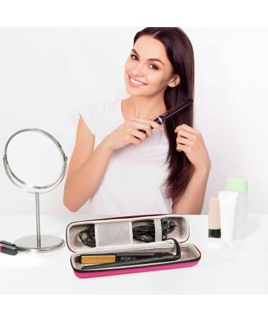 Faylapa Hard Carry Case - Pink EVA Case for Hair Straightener/Curling Irons - Stylish and Protective - Buy Online on GoSupps.com