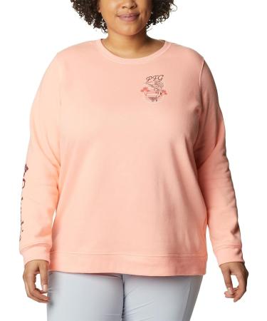 Columbia Women's Slack Water Crew - Tiki Pink/Fight Club - Size Large - Buy Online on GoSupps.com