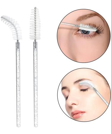 G2PLUS 100 PCS Disposable Eyelash Brushes - Crystal Mascara Wands for Extensions - Buy Online on GoSupps.com