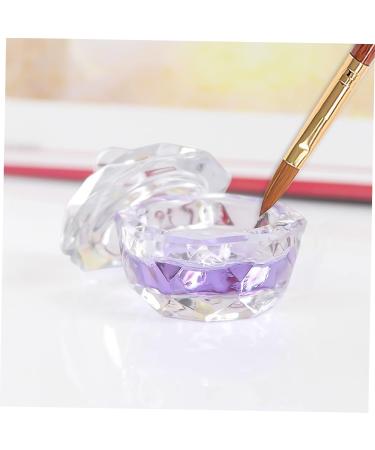 FRCOLOR Art nail art crystal cup Acrylic liquid container Powder dish clear tumbler transparent nail polish glass dapping dish powder nail crystal Nail Liquid Dish Nail Liquid Nail - Buy Online on GoSupps.com