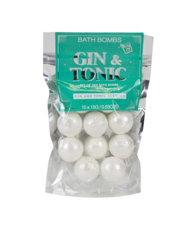 Gin and Tonic Bath Bombs Silver 10 Bath Bombs per Bag - Buy Online on GoSupps.com