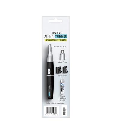 ConairMAN Lithium Ion Personal Trimmer for Men - Precision Grooming Tool - Buy Online on GoSupps.com