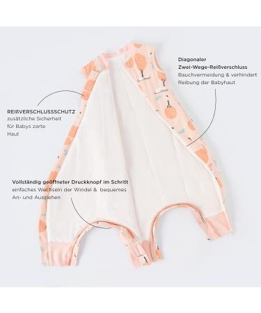 Duomiaomiao Winter Sleeping Bag with Legs 2.5 Tog - Baby Toddler Wearable Blanket for Unisex Girls Boys 95cm - Pink Forest Design - Buy Online on GoSupps.com