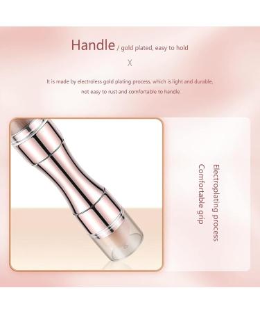 Buy Brush Concealer Applicator Brushes - Mini Makeup Eyebrow Eyeshadow Sponges & Eyeliner Kit | Travel-Friendly Gold Foundation Brushes - Buy Online on GoSupps.com