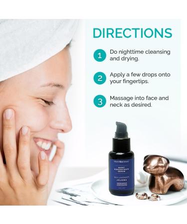 Night Serum Concentrate with Sea Lavender & Jojoba by Vitamins and Sea beauty - Buy Online on GoSupps.com
