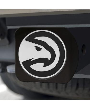 FANMATS 22718 Atlanta Hawks Black Metal Hitch Cover with Metal Chrome 3D Emblem - Buy Online on GoSupps.com
