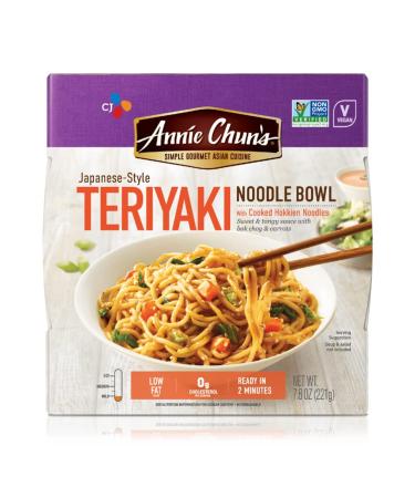 Annie Chun's Noodle Bowl, Japanese-Style Teriyaki, Non GMO, Vegan, 7.8 Oz (Pack of 6)