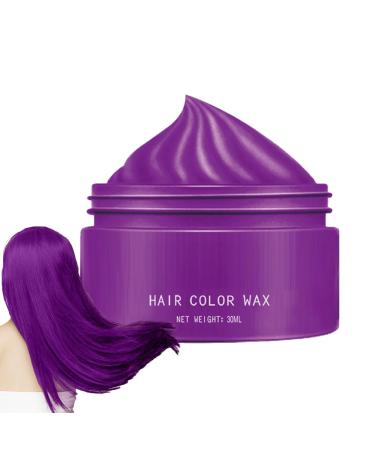 Godpqiui Hair Coloring Wax 30ml Temporary Hair Dye - Washable Hair Dye Styling Paste for Women Teens Parties and Costumes