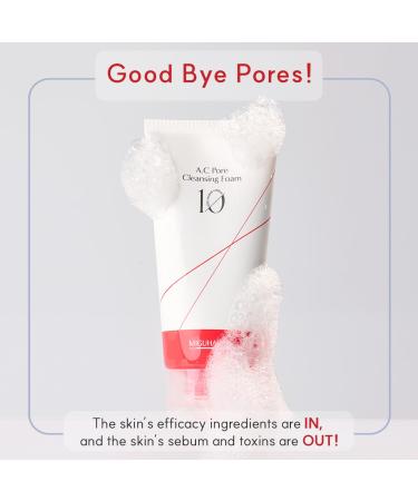 A.C Pore Cleansing Foam | Korean Skincare Face Wash | 120ml for Clearer Skin | International Shipping Available - Buy Online on GoSupps.com