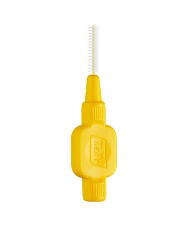 TEPE Interdental Brush Original Soft Dental Brush for Teeth Cleaning Pack of 20 0.7 mm Medium Gaps Yellow Size 4