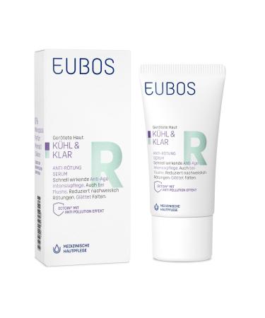 Eubos |Cool and clear |Anti-red serum |30 ml |Recommended by dermatologist |For reddened skin |To reduce skin irritation and redness 30 ml (1 Pack) serum