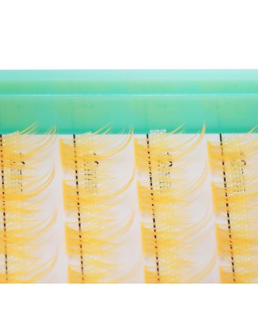 Buy Bodermincer 336 Clusters D Curl False Eyelashes - 10-12-14-16mm Mixed Colors | Volume Lashes Set for DIY Extensions - Buy Online on GoSupps.com