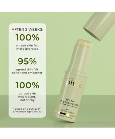 Vegan Face Serum Stick (10g) with Green Tea Extract Hydrolyzed Collagen and Aloe Vera For Moisturizing Hydrating Multi Balm Stick Face Moisturizer Made in Korea Designed in Canada - Buy Online on GoSupps.com