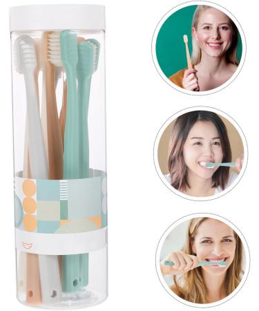 Clispeed 10 Soft Disposable Travel Toothbrushes - Ergonomic & Portable Toothbrushes for Adults - Buy Online on GoSupps.com