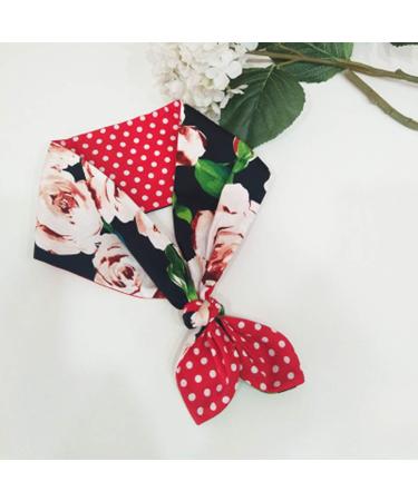 ZOONAI Retro Print Polka Dots Wire Headband | Vintage Party Hair Accessories - Buy Online on GoSupps.com